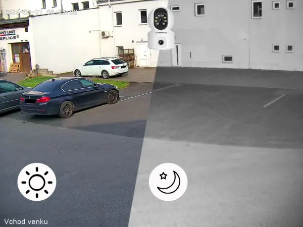 wifi otocna ip kamera xm-105 2+2mpx 355/90 stupnu, 2 objektivy  xmeye