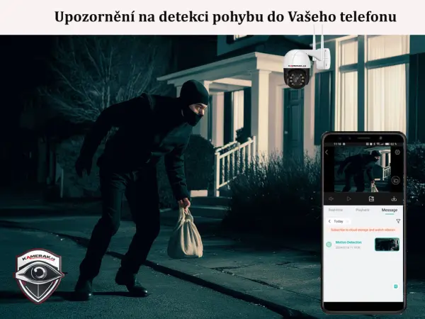 wifi ptz otocna kamera xm-239 2mpx, 4x digitalni zoom, ir+led prisvit black