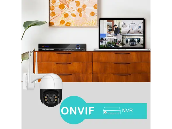 wifi ptz otocna kamera xm-438 4mpx, 4x digitalni zoom, ir+led prisvit