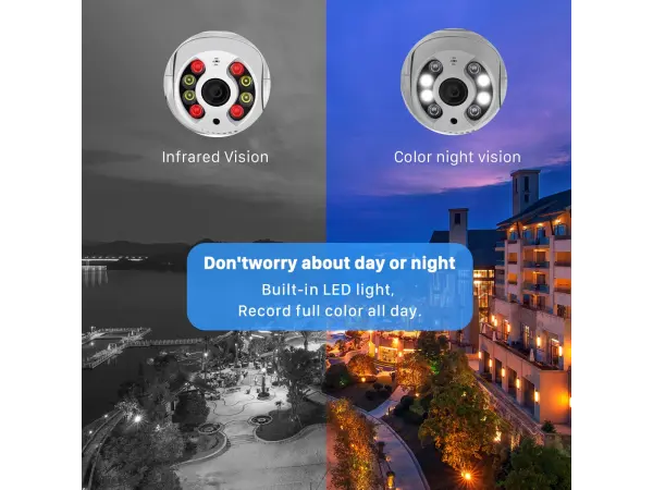 wifi ptz otocna kamera xm-438 4mpx, 4x digitalni zoom, ir+led prisvit