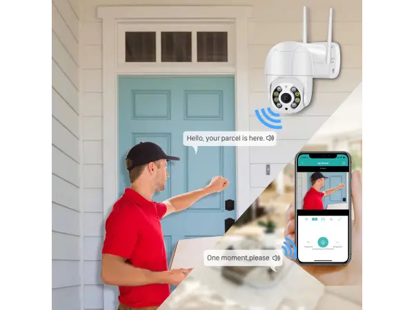 wifi ptz otocna kamera xm-438 4mpx, 4x digitalni zoom, ir+led prisvit