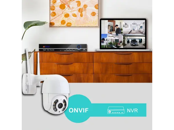 wifi ptz otocna kamera xm-438 4mpx, 4x digitalni zoom, ir+led prisvit