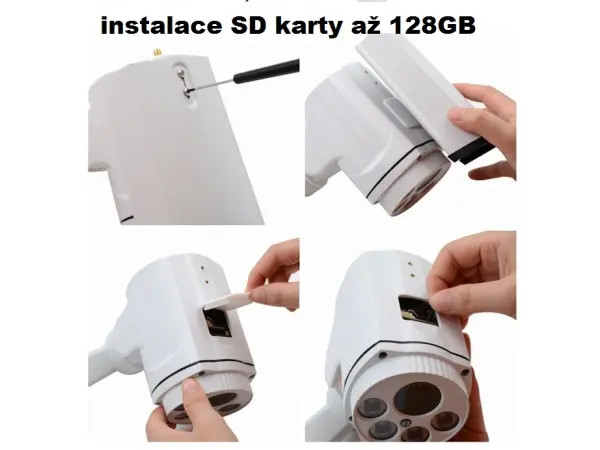 gsm ip kamera cam-hi ptz 918 4g 5mpx 5xzoom   venkovni (sim karta)