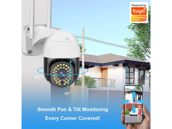 ptz otocna smart kamera p2p hyf-p02 3mpx tuya