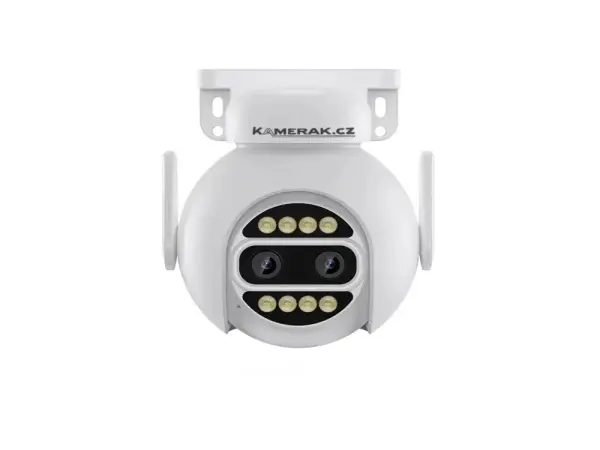 p2p ptz wifi kamera xm-400 dva objektivy 2x4mpx 8x opticky zoom