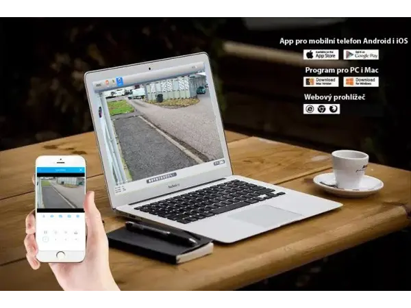 p2p ptz wifi kamera xm-400 dva objektivy 2x4mpx 8x opticky zoom