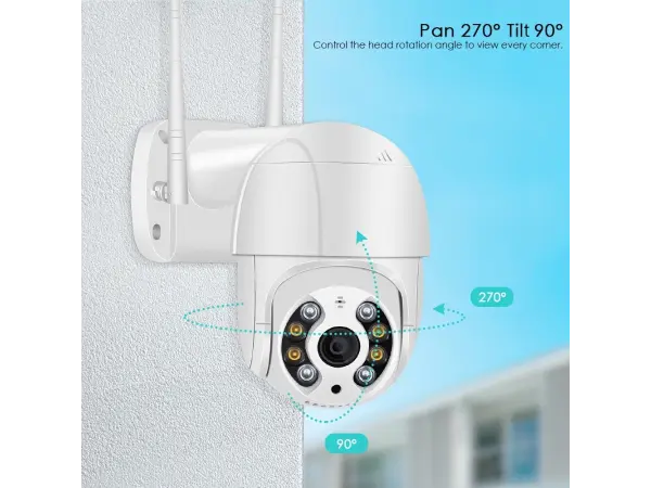 4k p2p smart wifi ptz xm-838 8mpx  kamera se zvukem icsee