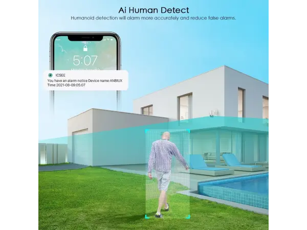 4k p2p smart wifi ptz xm-838 8mpx  kamera se zvukem icsee