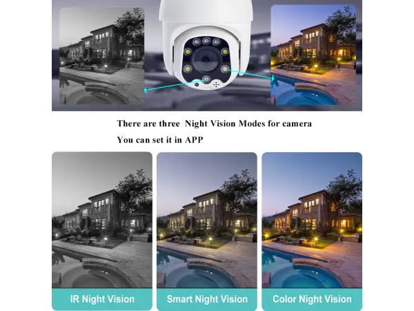 wifi ptz otocna ip kamera xm-419 5x opticky  zoom 3mpx  2,8-12mm objektiv