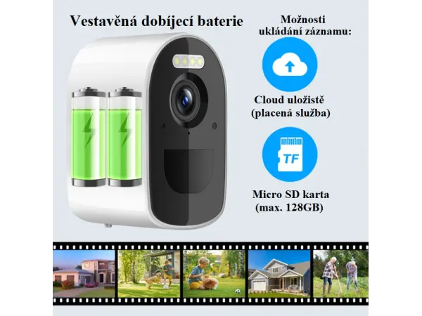 bateriova kamera se solarnim panelem esee-925 3mpx