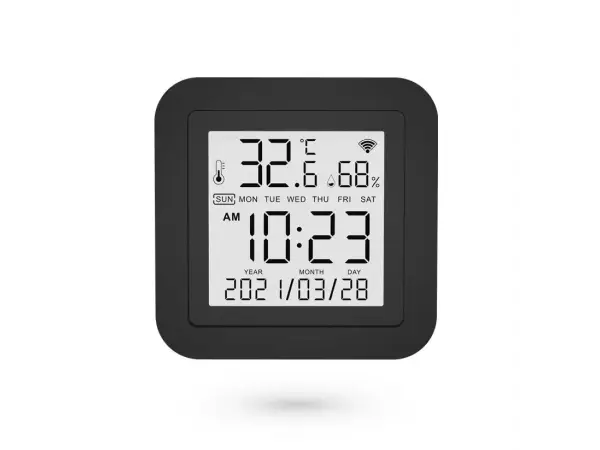 pst-s09 wifi ir dalkovy ovladac a regulator, vestaveny senzor teploty a vlhkosti vzduchu, pro app tuyasmart