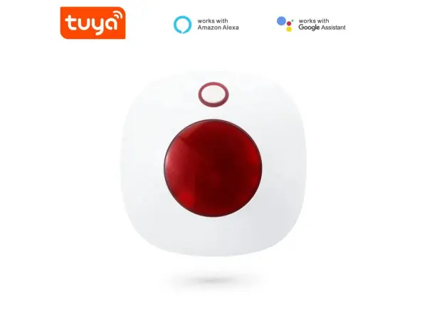 wifi chytry domovni bezdratovy alarm sn11 tuya  s vykonnou sirenou pro android,ios