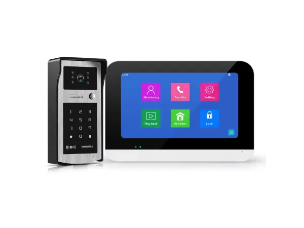 tuya smart wifi digitalni videotelefon  pst-db10-ids s klavesnici a rfid