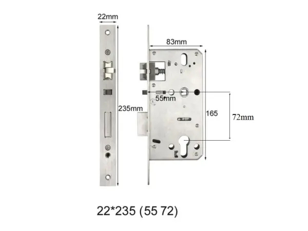 wifi inteligentni zamek tyua pst-b2 pro s klavesnici, otiskem prstu a kamerou + zamek 5572, android/ios