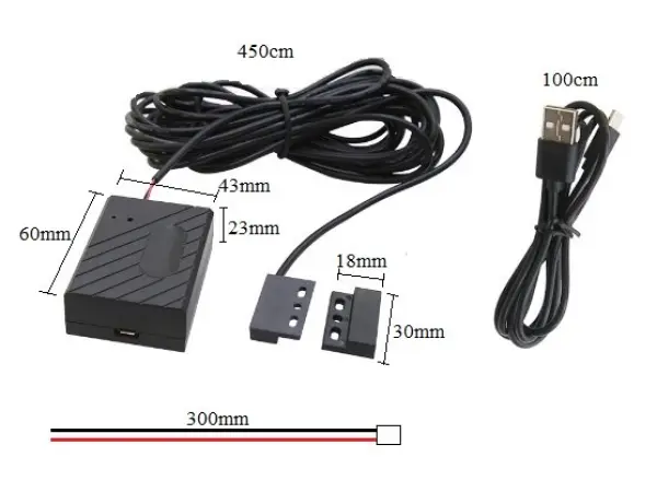 tuya wifi spinac inteligentnich garazovych vrat, bezdratove dalkove ovladani, casovani, inteligentni garazovy otvirac 5v