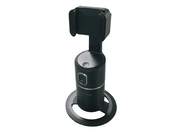 volna automaticky selfie stativ, otocny drzak na telefon sleedujici pohyb t8 cerny