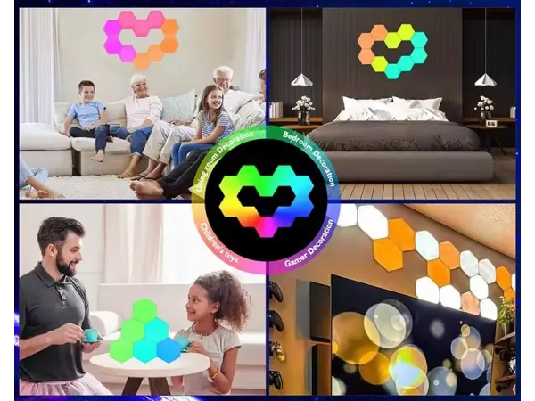 tuya smart wifi hexagonalni led svitidlo 