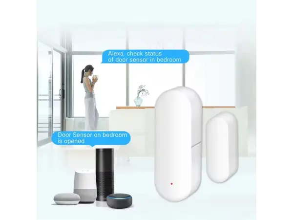 tuya smart multi-function 2 v 1 wifi dverni senzor a svetelny senzor s alexa/google assistance pst-fh400a