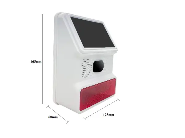 wifi smart tuya venkovni vodotesna multifunkcni sirena pst-pe523w