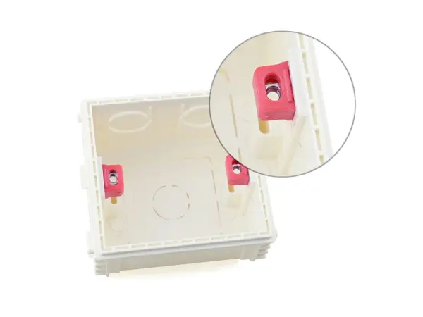 sran montazni krabice pod omitku pro 1 zasuvku 86*86*50mm