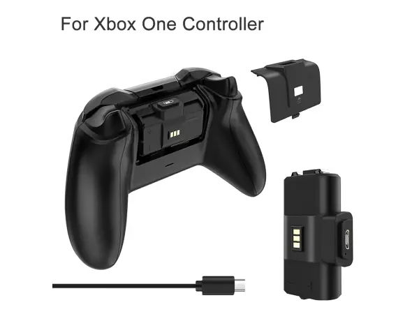 2x baterie snd-2029 pro gamepad xbox series x / xbox one