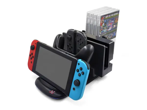 vertikalni nabijeci stojan snd-408 s aktivnim chlazenim pro nintendo switch