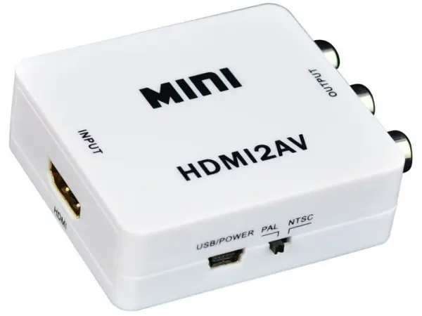 konvertor hdmi2av, hdmi na av - analogove kompozitni video + audio