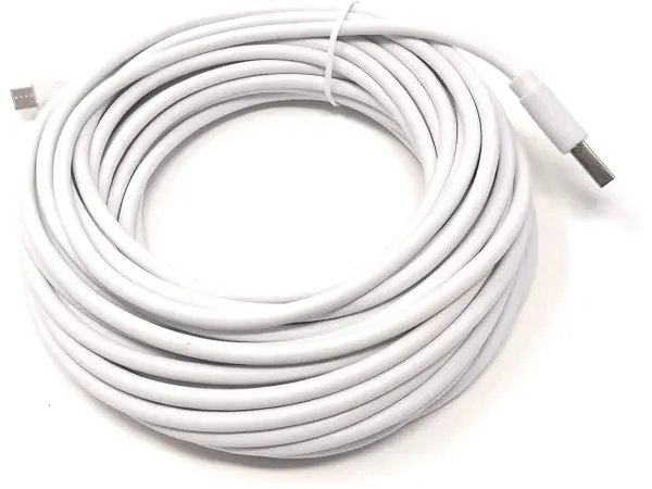 nabijeci a prodluzovaci kabel microusb 10m - 5v ptz kamera