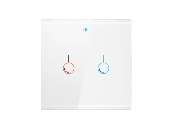 wifi chytry dvojvypinac bily