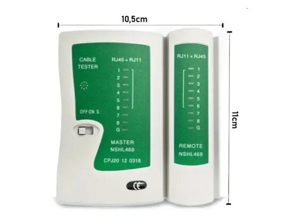 tester pro site utp/stp - rj45