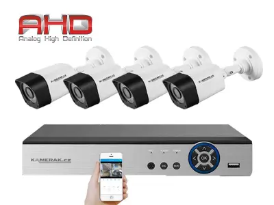 4 kamerov� syst�m AHD WN4-50A 2Mpx