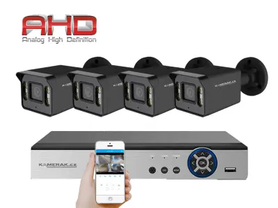 4 kamerov� syst�m AHD HE4-57E 5Mpx