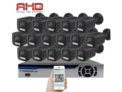 16 kamerov� syst�m AHD HE16-56E 5Mpx