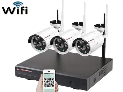 Bezdr�tov� 3 kamerov� syst�m WIP3-102B 3MPx