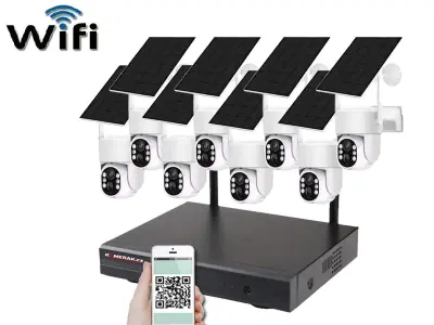 Bezdr�tov� sol�rn� kamerov� syst�m IP Pro WIP8-211B 4MPx