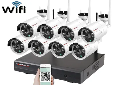 Bezdr�tov� 8 kamerov� syst�m WIP8-302C 5MPx