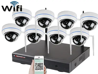 Bezdr�tov� 8 kamerov� syst�m WIP8-304C 5MPx