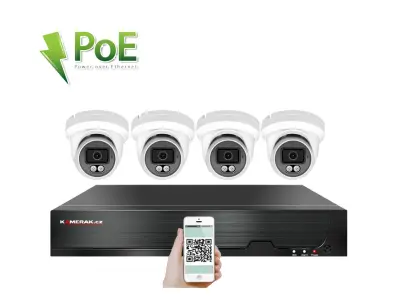 4 kamerov� IP syst�m 4K PoE IP XM-409D 8MPx 