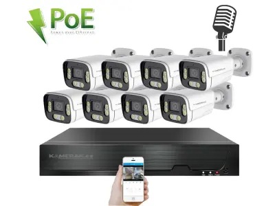 8 kamerov� syst�m PoE IP XM-806B 4MPx