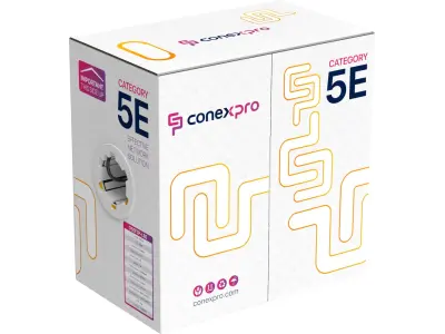 FTP/UTP s�ov� kabel Cat5e �ern� venkovn� 305m