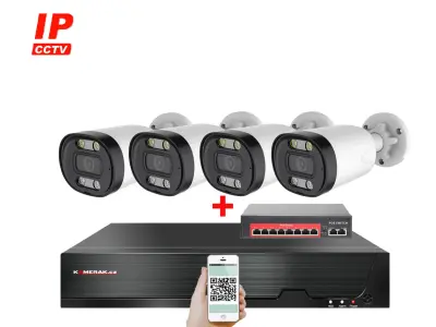 4 kamerov� IP syst�m IP XM-413B-Ext. 4MPx s extern�m PoE nap�jen�m