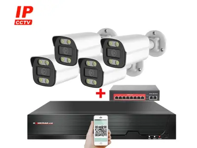 4 kamerov� IP syst�m IP XM-414B-Ext. 4MPx s extern�m PoE nap�jen�m