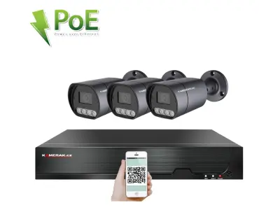 3 kamerov� syst�m PoE IP XM-310D 8MPx 4K