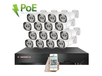 16 kamerov� syst�m PoE IP XM-1603D 8MPx 4K