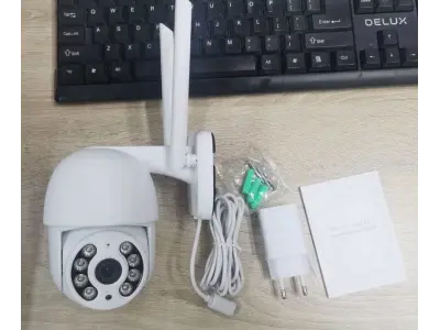 5V WIFI PTZ Venkovn� oto�n� bezdr�tov� IP kamera XM-431 4MPx P2P 