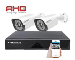 2 kamerov� AHD set WN2-60E 5Mpx 1920p, H.265, CZ menu - 3790 K�