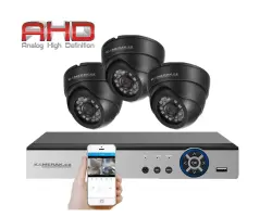 3 kamerov� AHD set WN3-52A 2Mpx 1080p, H.265, CZ menu - 3190 K�
