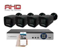 4 kamerov� AHD set HE4-56E 5Mpx 1920p, H.265, CZ menu - 4890 K�