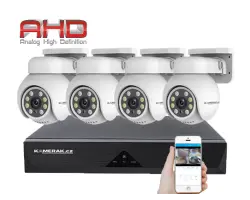 4 kamerov� AHD set PTZ4-80E 5Mpx 1920p, H.265, CZ menu - 6990 K�