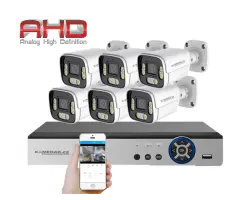 6 kamerov� AHD set HE6-54E 5Mpx 1920p, H.265, CZ menu - 7990 K�